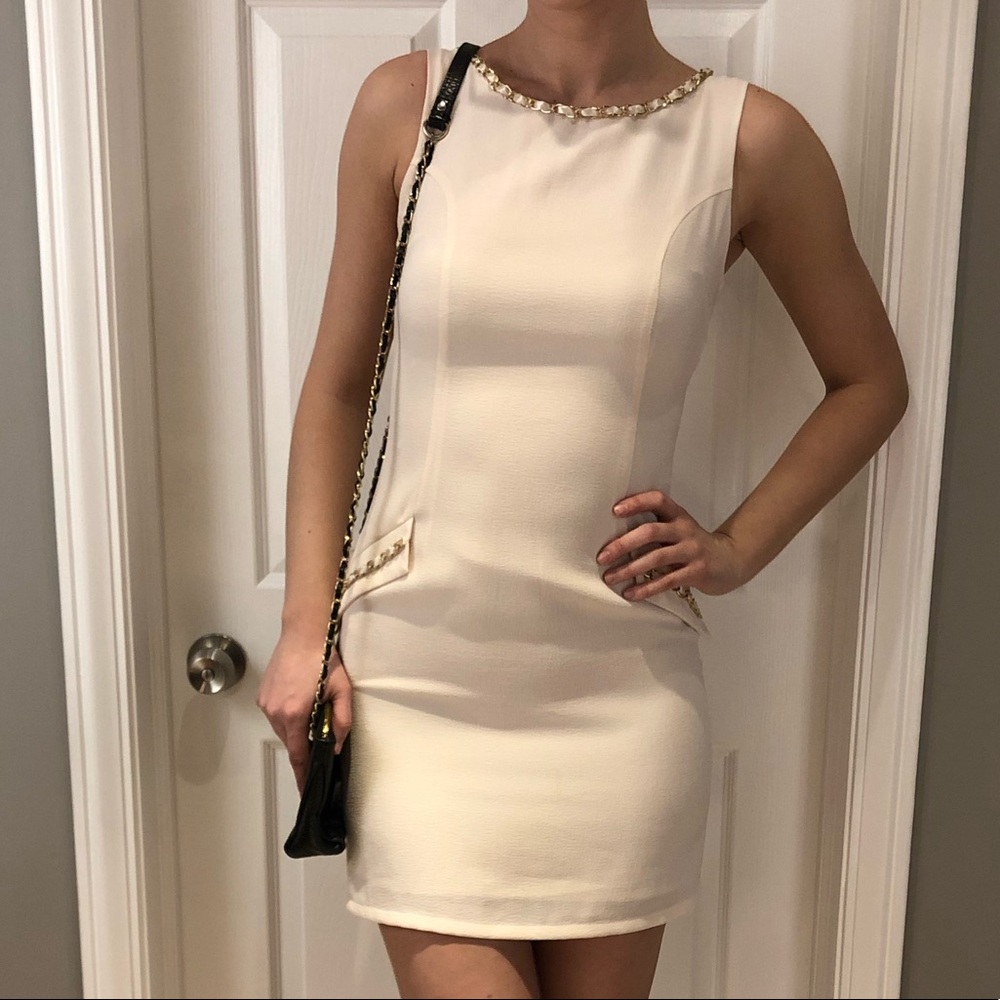 Cream dress